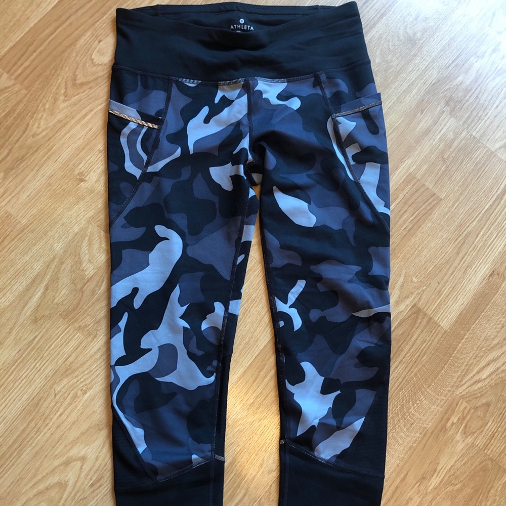 Athleta Camo Print Leggings
